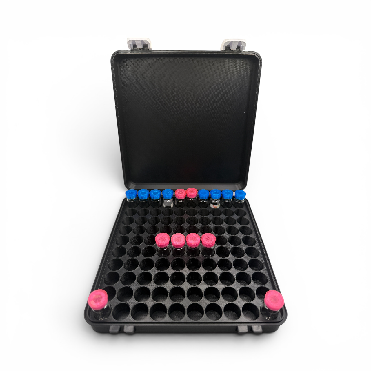 100 Vial 3mL Peptide Snap Case