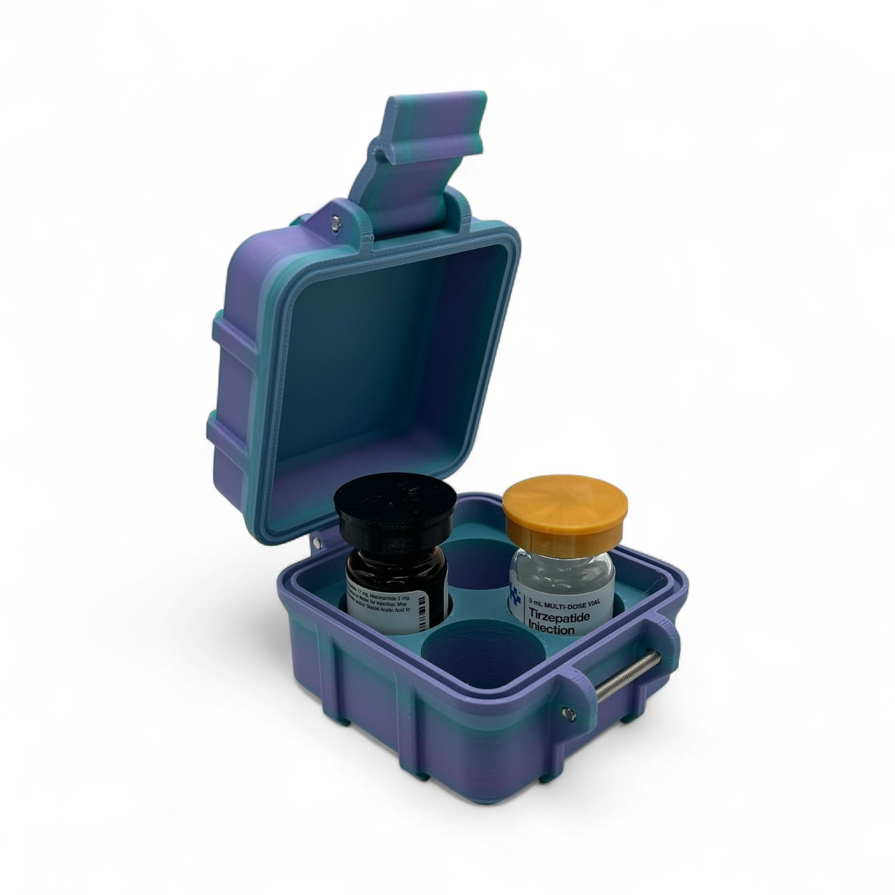 5ml Peptide Storage Box ( 5ml x 4 ) Compounded Medication Storage, GLP1  Safe Fridge Storage,