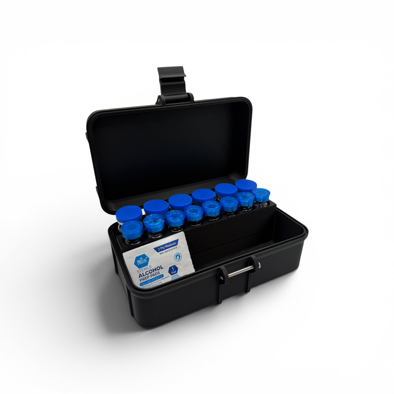 3mL/10mL Peptide Storage Case Plus Accessories. 3x10mL 8x 3mL
