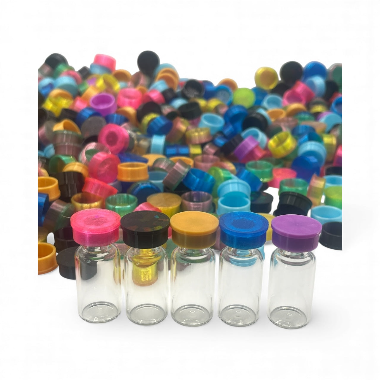 3mL Flexible Vial Caps – Secure, Durable, and Precision-Fit