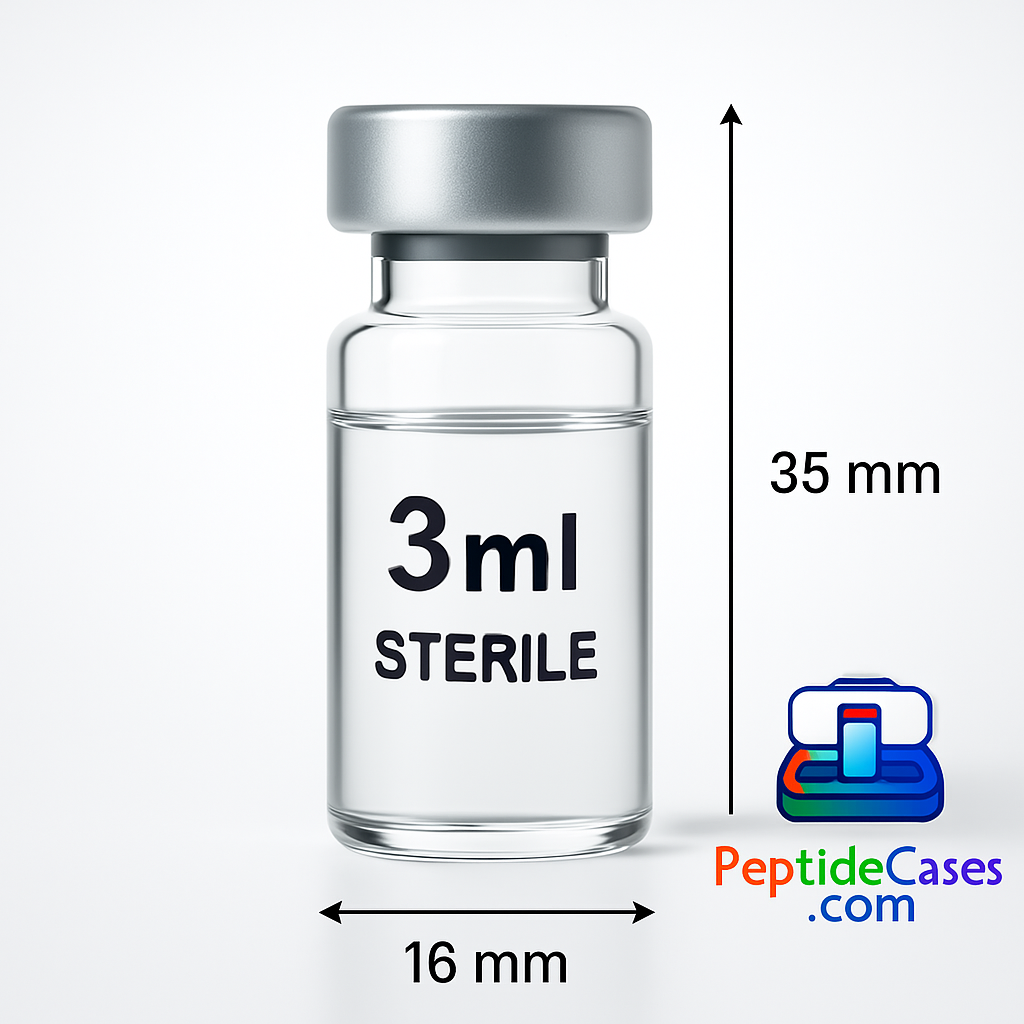 3ml Peptide Storage Box, multiple sizes and colors.