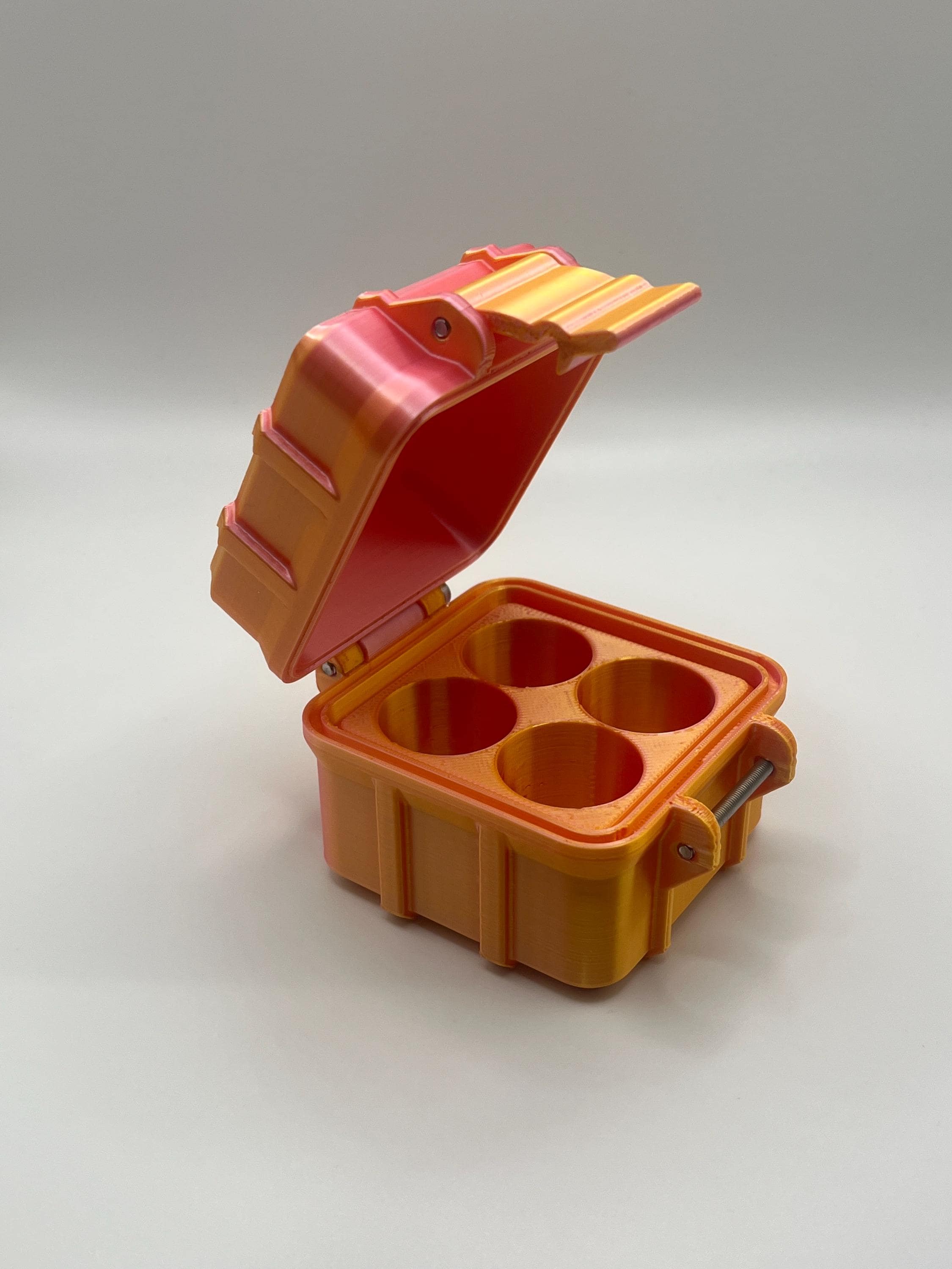 5ml Peptide Storage Box ( 5ml x 4 ) Compounded Medication Storage, GLP1  Safe Fridge Storage, Tirzepatide Storage