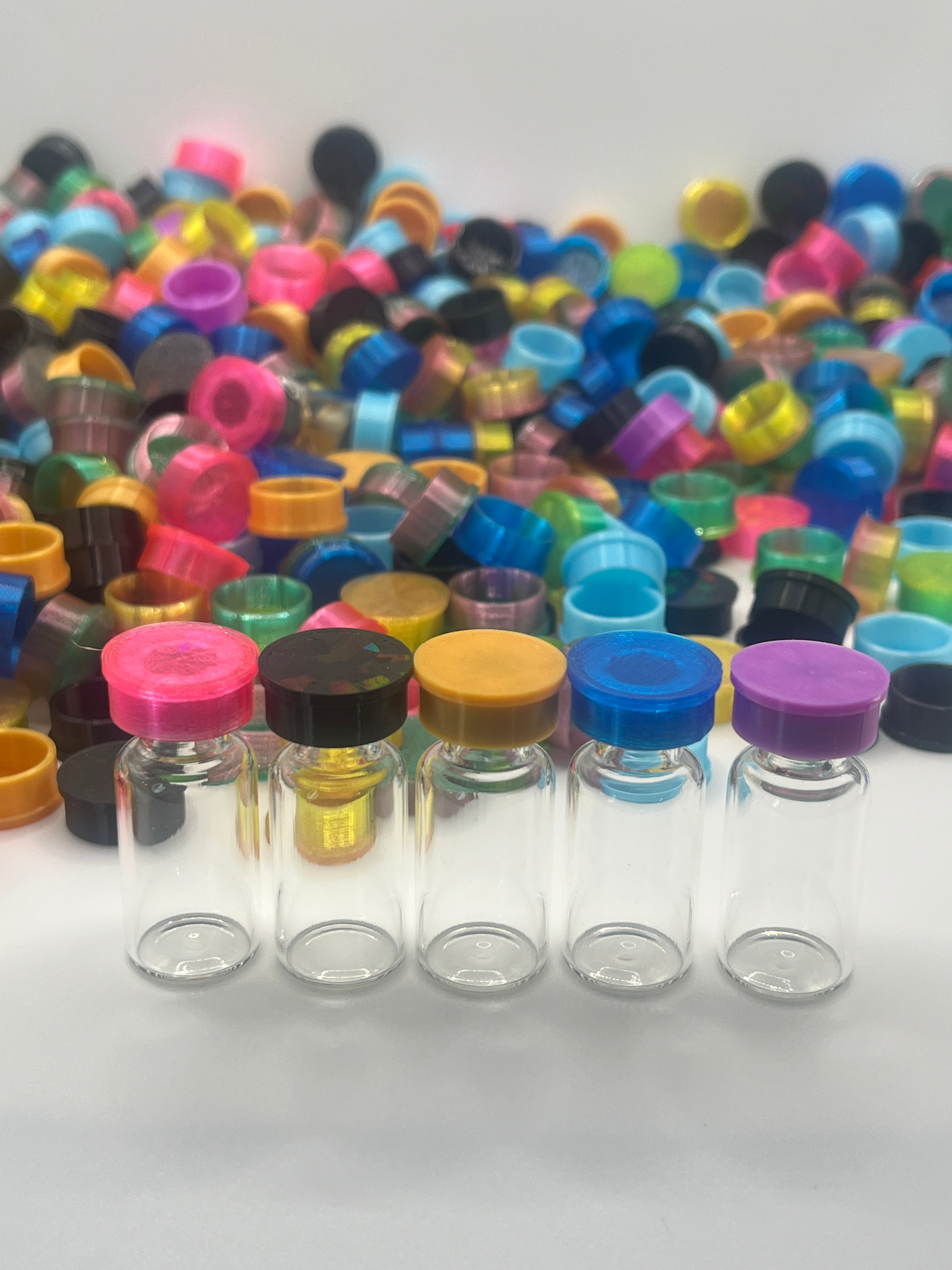 3mL Flexible Vial Caps – Secure, Durable, and Precision-Fit