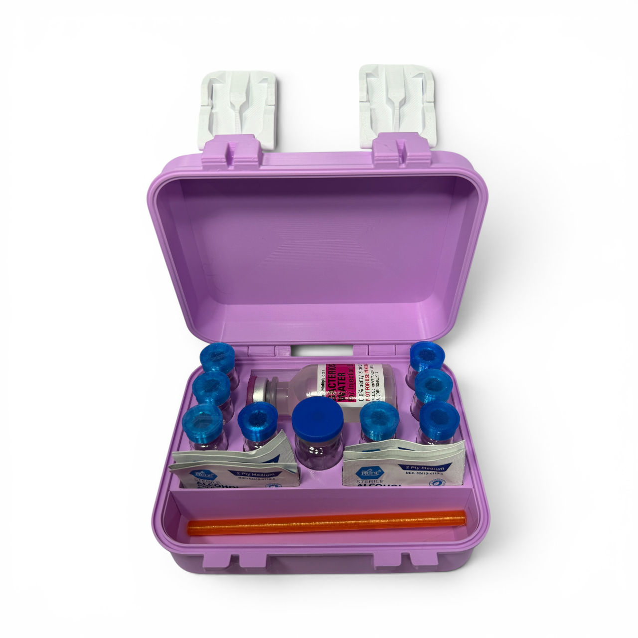 Mini Vault Peptide Storage Container 3mL/10mL + Bac