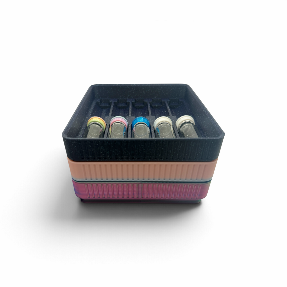 Stackable 3mL 10 Vial Peptide Tray