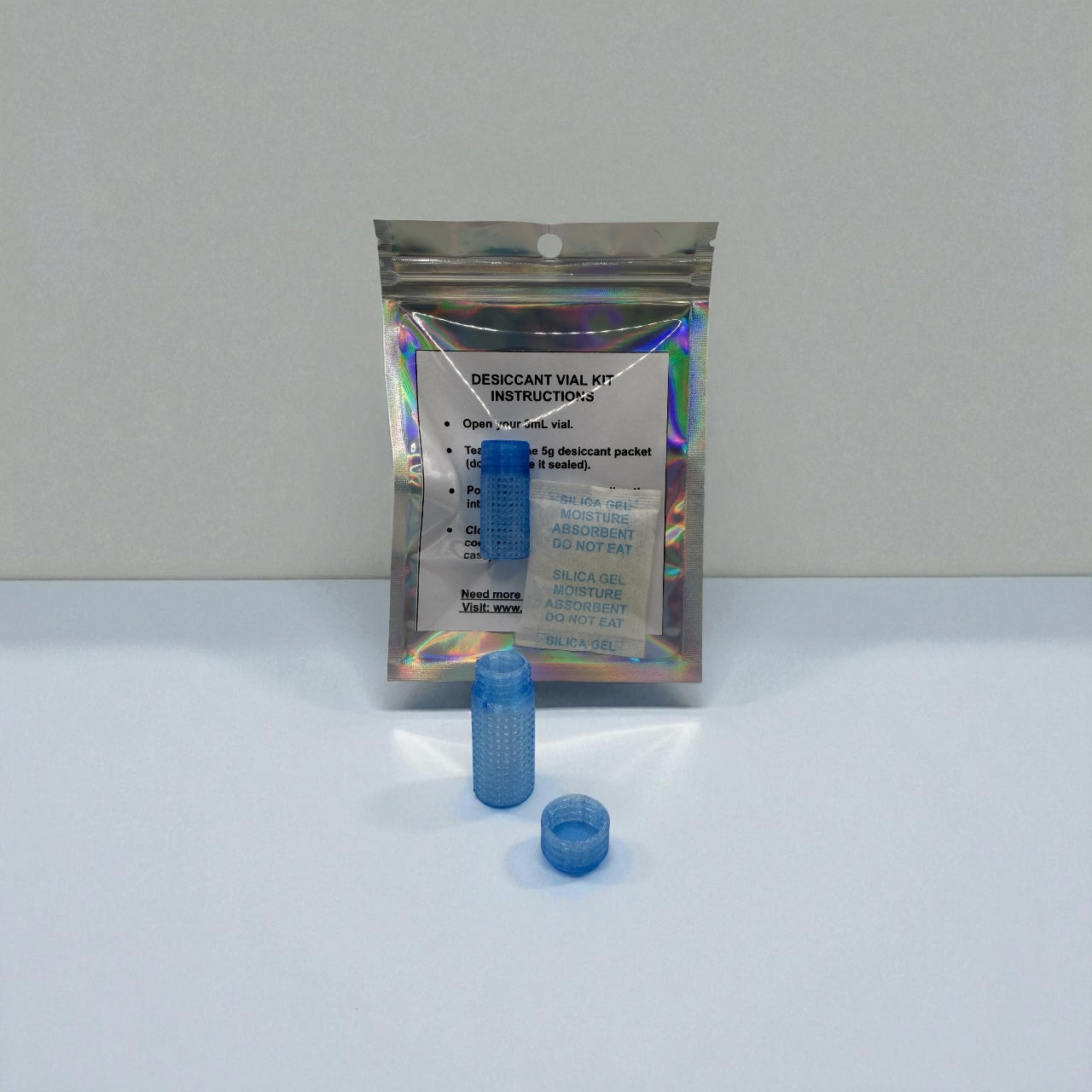 3mL Peptide Desiccant Vial Kit