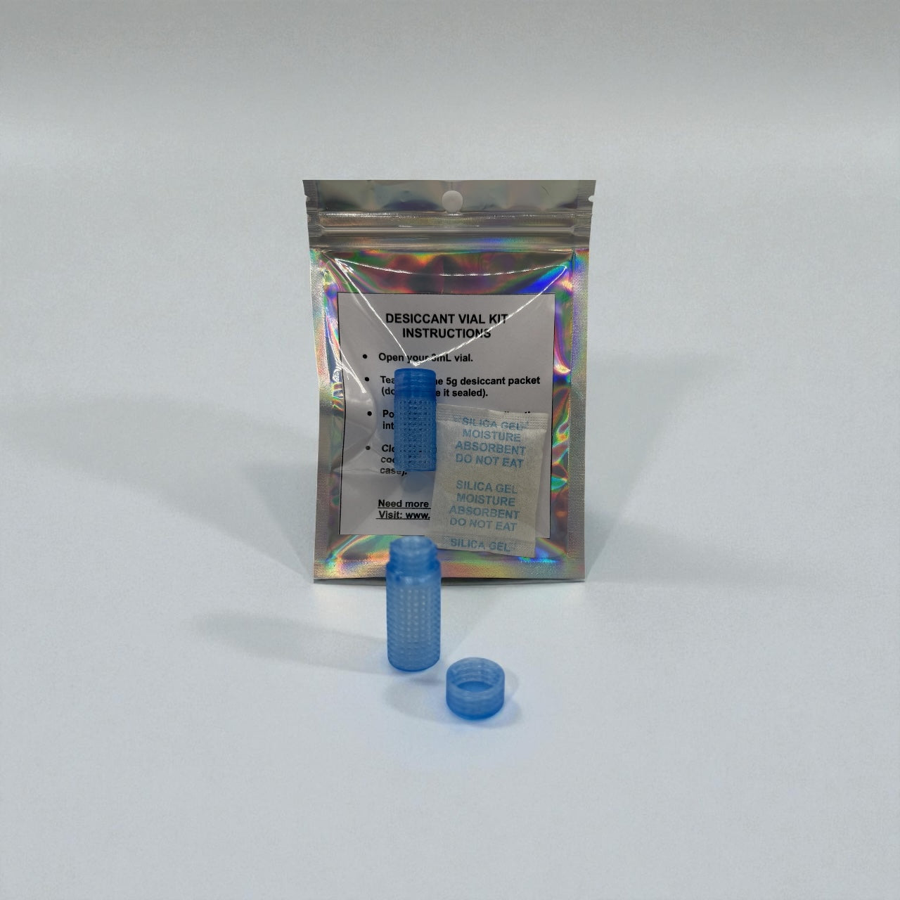 3mL Peptide Desiccant Vial Kit