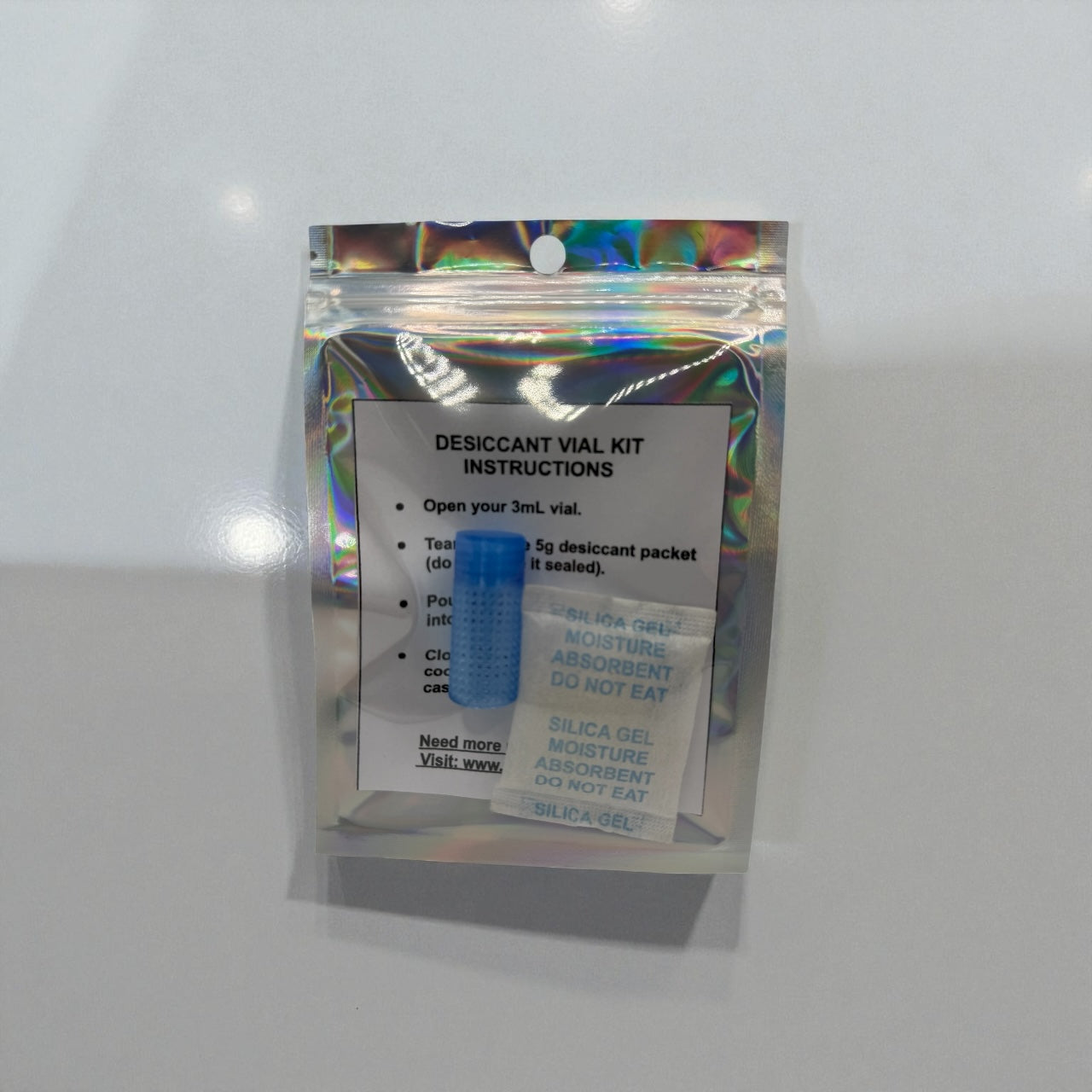 3mL Peptide Desiccant Vial Kit
