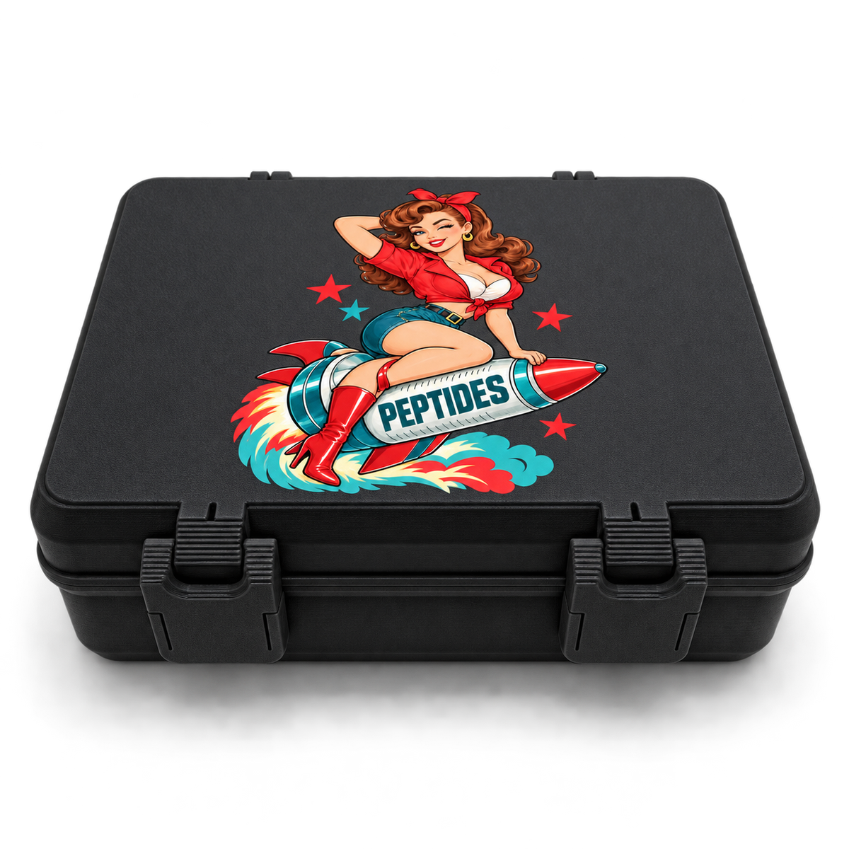 Multi Vault Peptide Case Pin Up Girl Edition