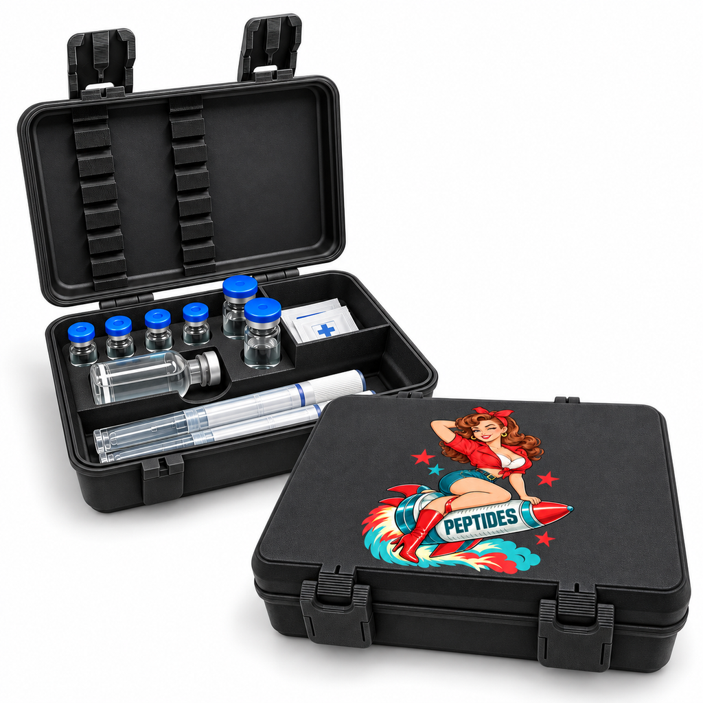 Multi Vault Peptide Case Pin Up Girl Edition
