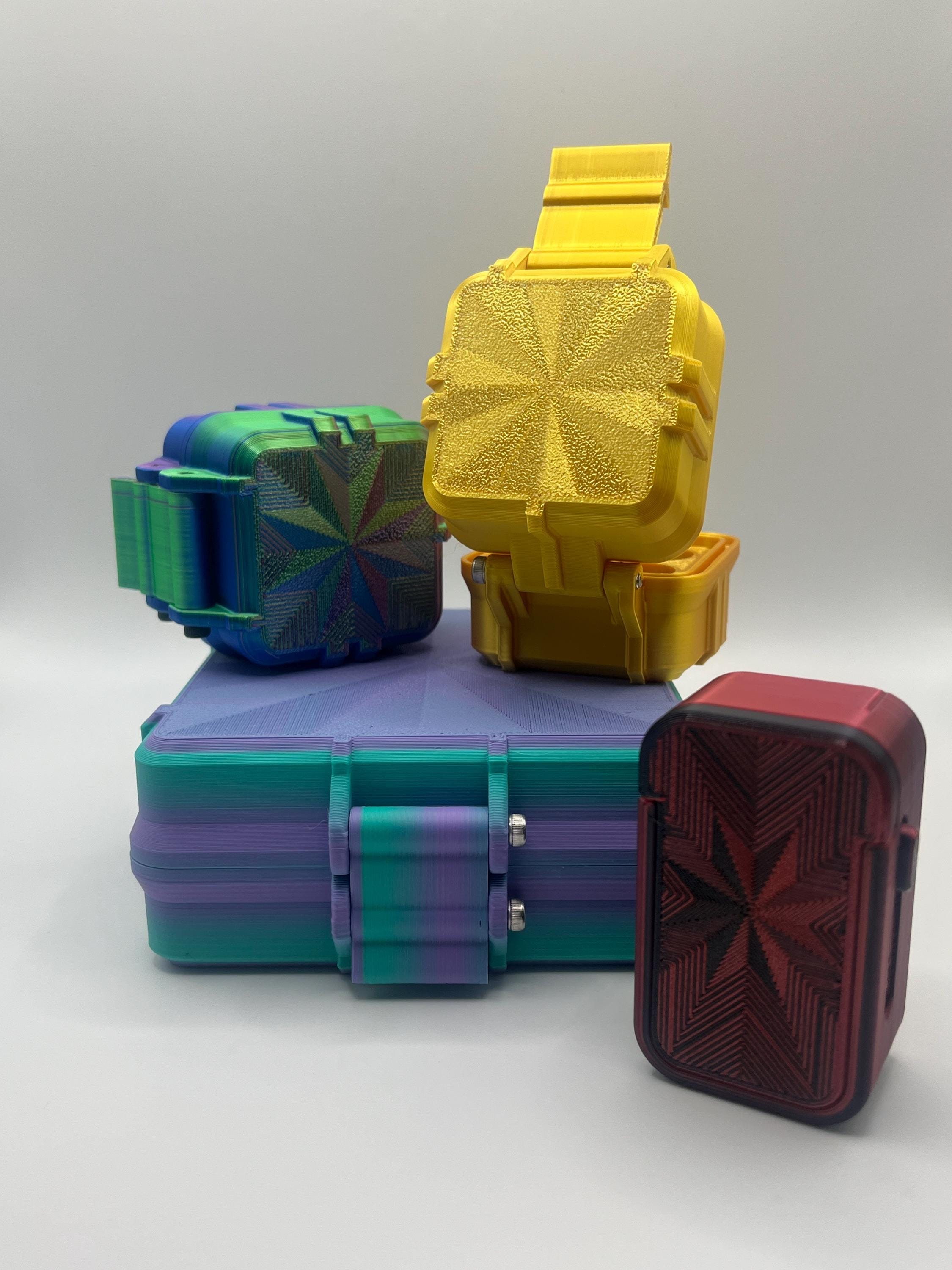 3ml Peptide Storage Box, multiple sizes and colors.